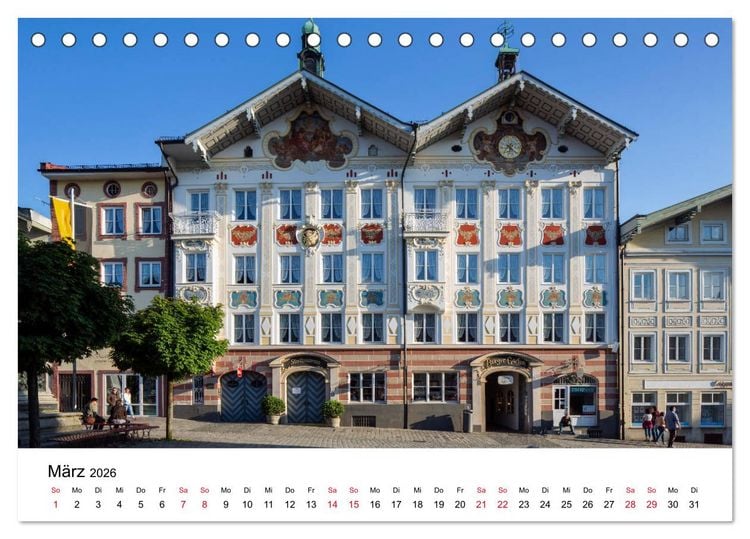 Produktbild: Bad T&ouml;lz - Perle an der Isar (Tischkalender 2026 DIN A5 quer), CALVENDO Monatskalender