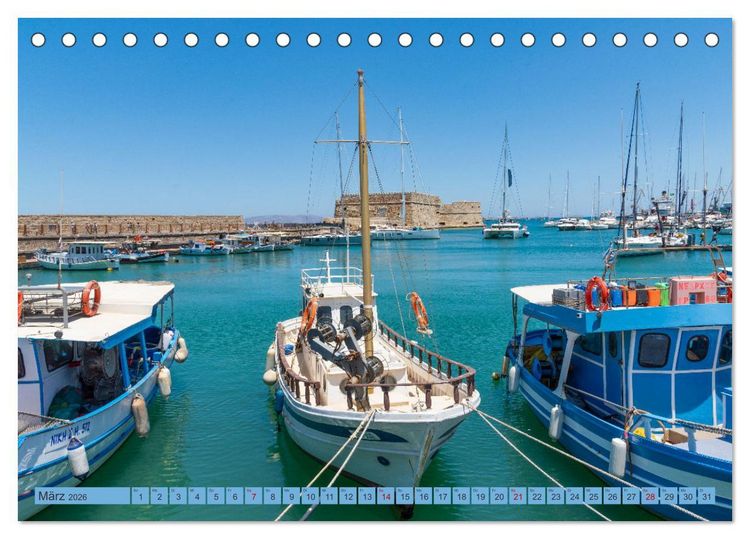 Produktbild: Kreta - Inselliebe (Tischkalender 2026 DIN A5 quer), CALVENDO Monatskalender