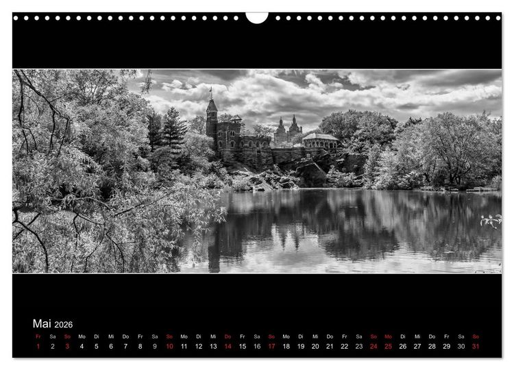 Produktbild: NEW YORK CITY H&ouml;hepunkte im Panoramaformat (Wandkalender 2026 DIN A3 quer), CALVENDO Monatskalender