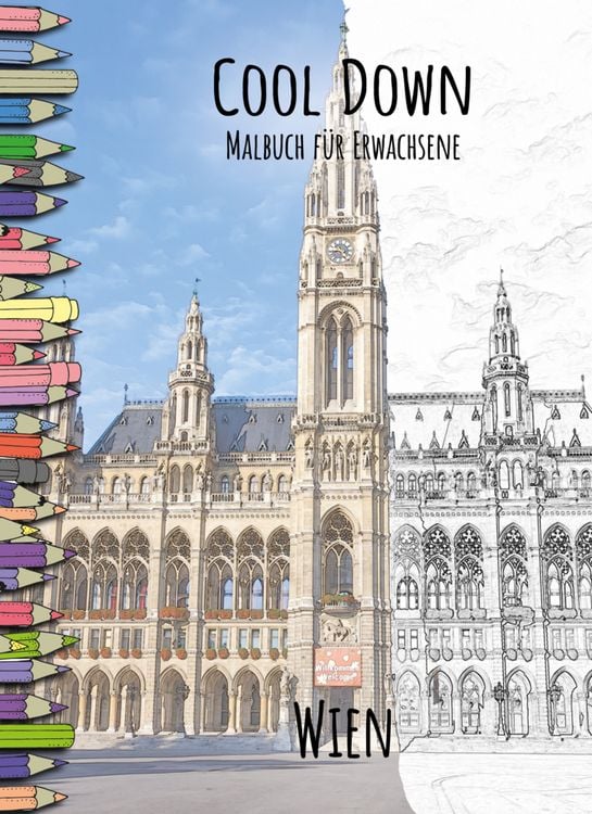 Produktbild: Cool Down | Malbuch f&uuml;r Erwachsene: Wien