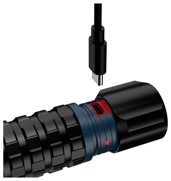 Produktbild: Ansmann LED Taschenlampe Survival TS3000RF wiederaufladbar 1600-0712 SMD LED Taschenlampe Li-Ionen Akkus oder batteriebetrieben 15 h 223 g