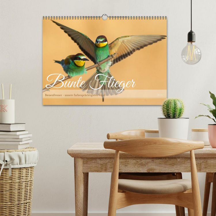 Produktbild: Bunte Flieger (Wandkalender 2026 DIN A3 quer), CALVENDO Monatskalender