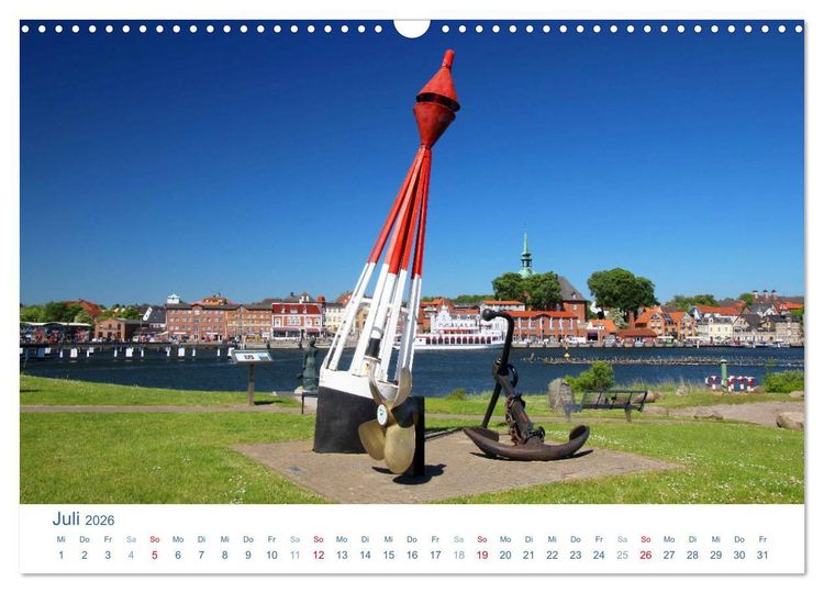 Produktbild: Kappeln 2026. Impressionen zwischen Altstadt und Schlei (Wandkalender 2026 DIN A3 quer), CALVENDO Monatskalender