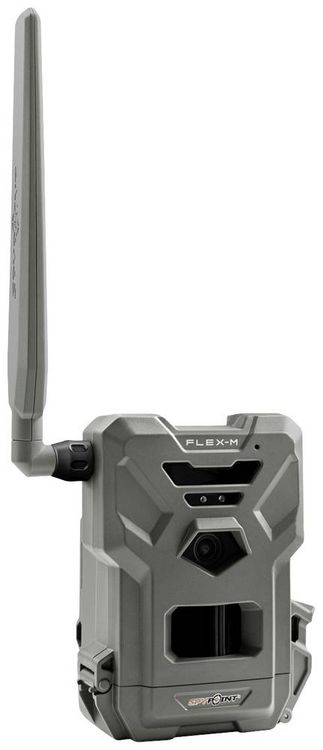 Produktbild: Spypoint FLEX-M Wildkamera 28 Megapixel Tonaufzeichnung, 4G Bild&uuml;bertragung, GSM-Modul Grau-Gr&uuml;n (matt)
