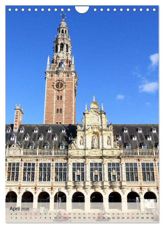 Produktbild: L&ouml;wen und Mecheln - Zwei Highlights in Belgien (Wandkalender 2026 DIN A4 hoch), CALVENDO Monatskalender