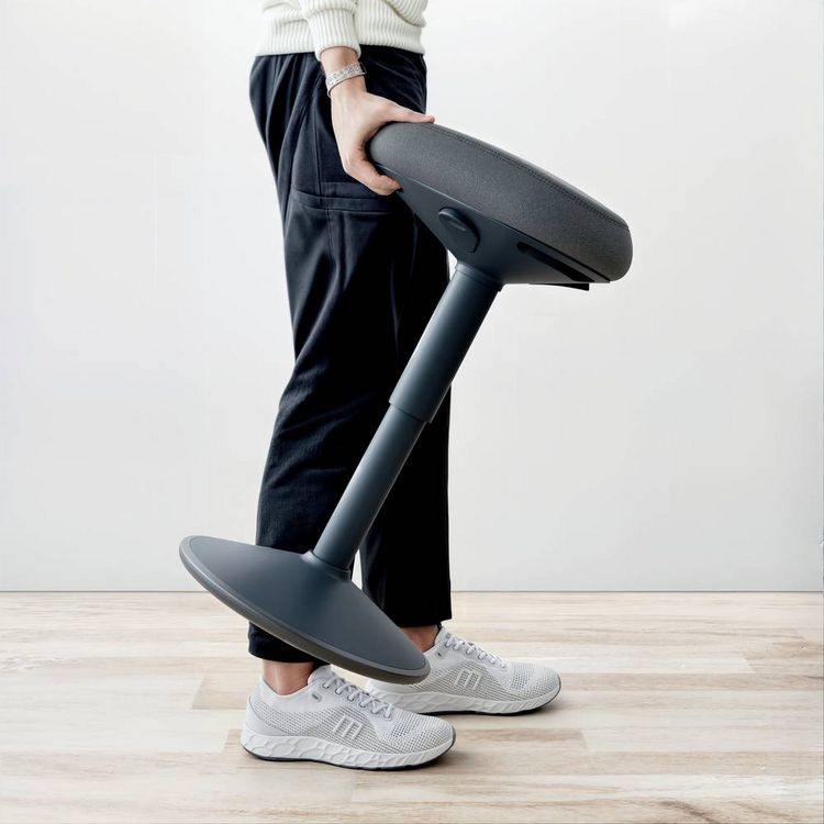 Produktbild: Leitz Sitzhocker Dunkelgrau 65440089