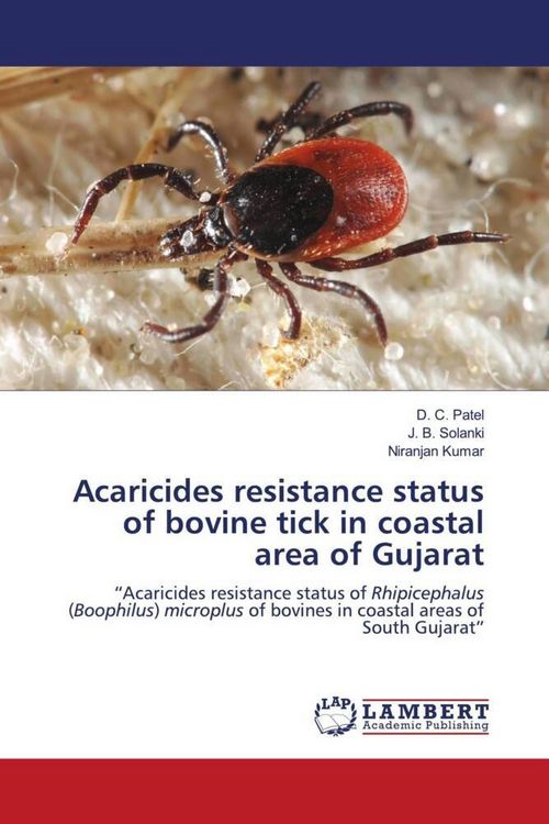 Produktbild: Acaricides resistance status of bovine tick in coastal area of Gujarat