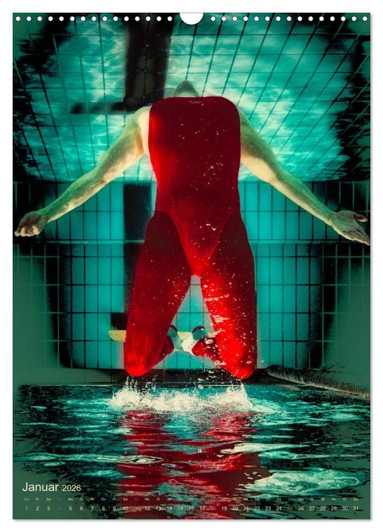 Produktbild: WASSERLIEBE (Wandkalender 2026 DIN A3 hoch), CALVENDO Monatskalender