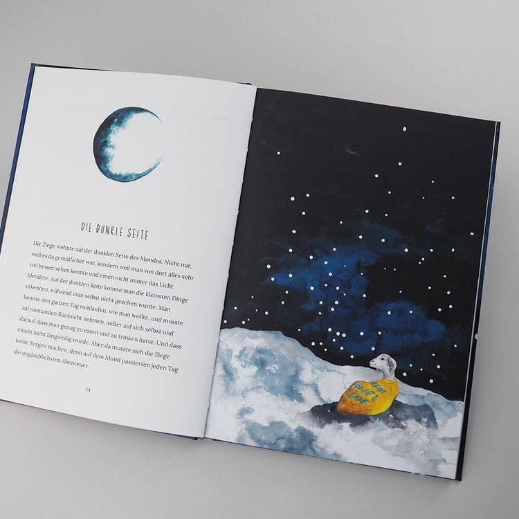 Produktbild: Die Ziege auf dem Mond