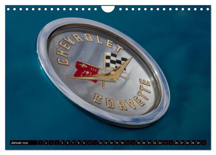 Produktbild: Corvette C1 - Das Original (Wandkalender 2026 DIN A4 quer), CALVENDO Monatskalender