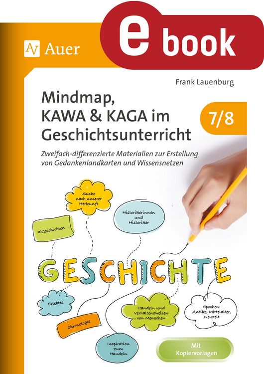 Produktbild: Mindmap, KAWA, KAGA im Geschichtsunterricht 7-8