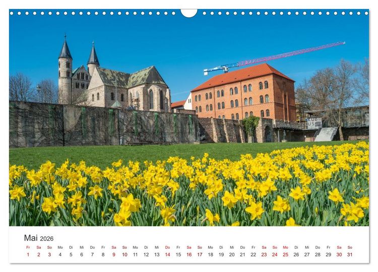 Produktbild: Deutschland: Magdeburg, Stadtansichten und Umgebung (Wandkalender 2026 DIN A3 quer), CALVENDO Monatskalender