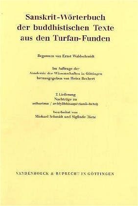 Produktbild: Sanskrit-W&ouml;rterbuch der buddhistischen Texte aus den Turfan-Funden. Lieferung 7