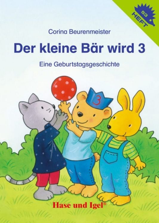 Produktbild: Der kleine Bär wird 3 / Igelheft 53