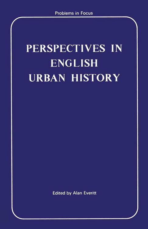 Produktbild: Perspectives in English Urban History