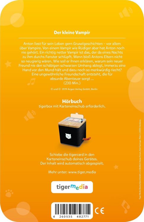 Produktbild: tigercard - Der kleine Vampir