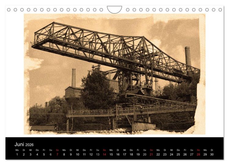 Produktbild: Landschaftspark Duisburg-Nord (Wandkalender 2026 DIN A4 quer), CALVENDO Monatskalender