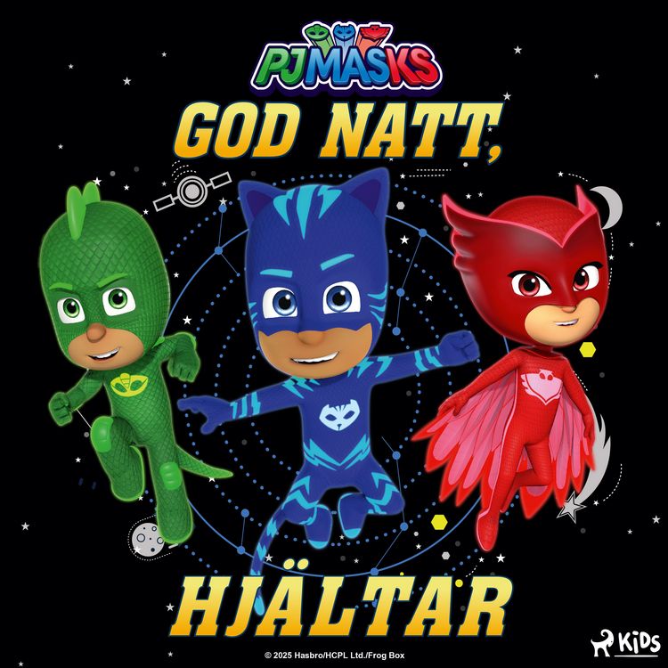 Produktbild: Pyjamashj&auml;ltarna &ndash; God natt, hj&auml;ltar