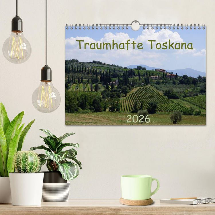 Produktbild: Toskana 2026 (Wandkalender 2026 DIN A4 quer), CALVENDO Monatskalender