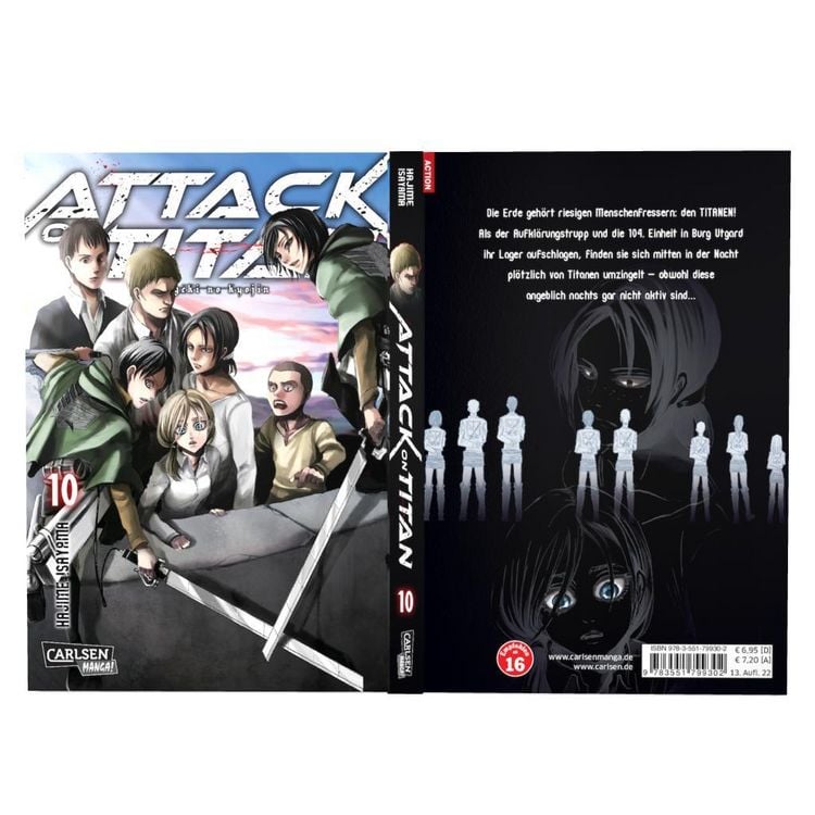 Produktbild: Attack on Titan 10