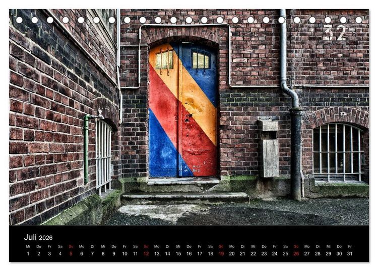 Produktbild: Hinter Gittern (Tischkalender 2026 DIN A5 quer), CALVENDO Monatskalender