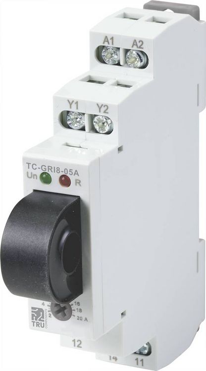 Produktbild: TRU COMPONENTS Strom&uuml;berwachungsrelais GRI8-05A Strom