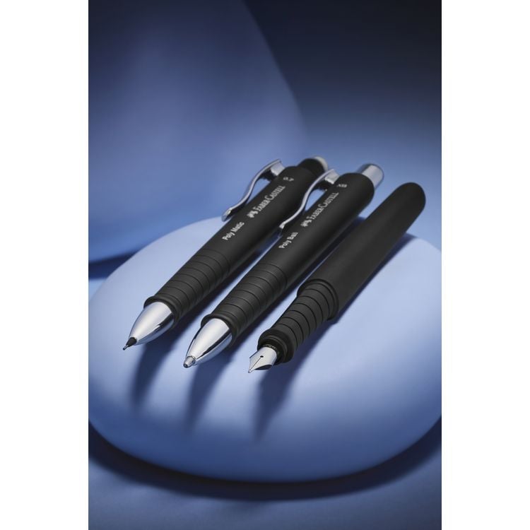 Produktbild: Faber-Castell Kugelschreiber Poly Ball XB schwarz