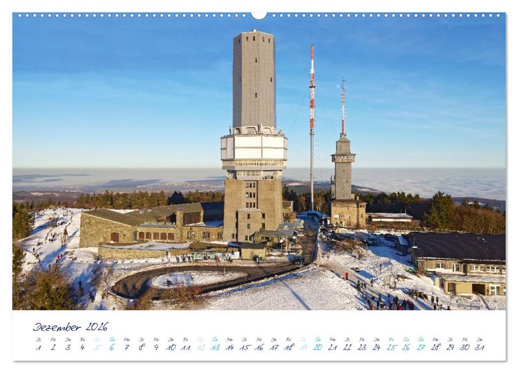 Produktbild: Taunus, deine T&uuml;rme (hochwertiger Premium Wandkalender 2026 DIN A2 quer), Kunstdruck in Hochglanz