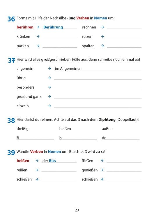 Produktbild: Diktate 5./6. Klasse, A5-Heft