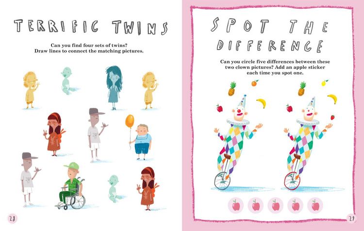 Produktbild: Here We Are Activity Book