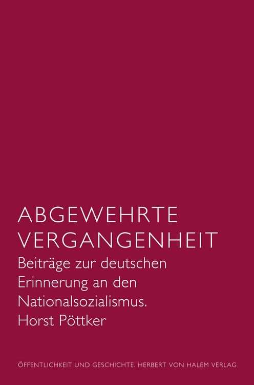 Produktbild: Abgewehrte Vergangenheit