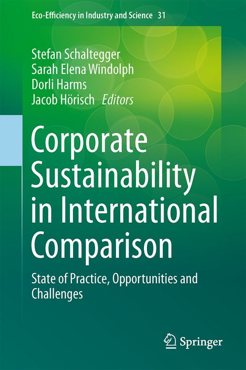 Produktbild: Corporate Sustainability in International Comparison