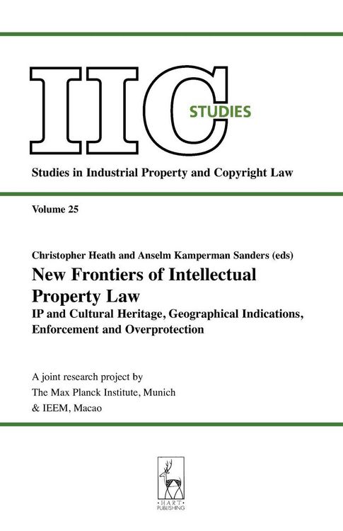 Produktbild: New Frontiers of Intellectual Property Law
