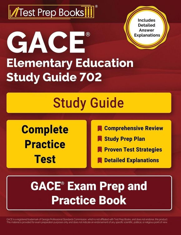 Produktbild: GACE Elementary Education Study Guide 702