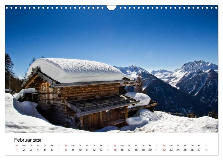 Produktbild: Almen im Ultental (Wandkalender 2026 DIN A3 quer), CALVENDO Monatskalender