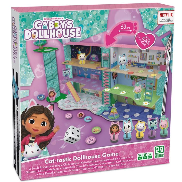 Bild vom Artikel Gabby´s Dollhouse - das katz-tastische Puppenhaus-3D Brettspiel vom Autor Spielkartenfabrik Altenburg GmbH