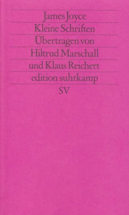 Produktbild: Werkausgabe in sechs B&auml;nden in der edition suhrkamp