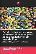 Produktbild: Carv&atilde;o ativado de ervas daninhas adequado para &acirc;nodo em baterias de i&otilde;es de l&iacute;tio
