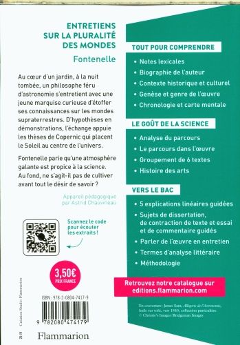 Produktbild: Entretiens sur la pluralit&eacute; des mondes