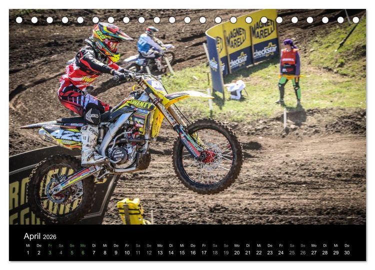 Produktbild: MX Ladies Kalender 2026 (Tischkalender 2026 DIN A5 quer), CALVENDO Monatskalender