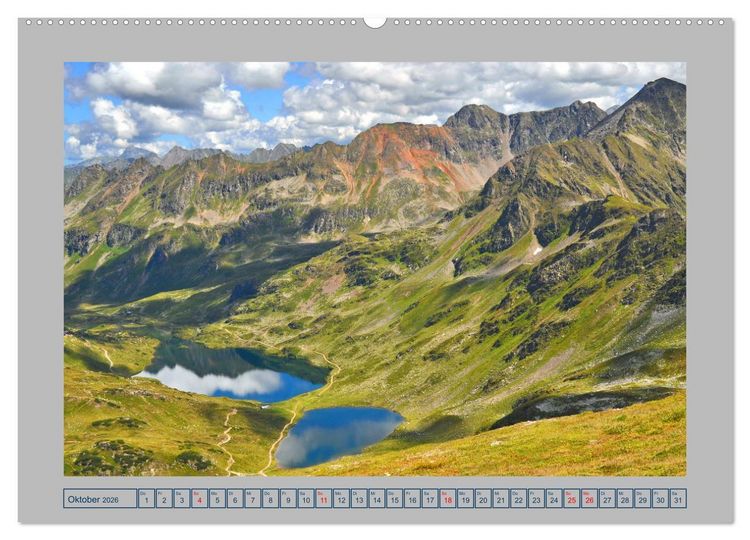 Produktbild: Die Giglachseen (hochwertiger Premium Wandkalender 2026 DIN A2 quer), Kunstdruck in Hochglanz