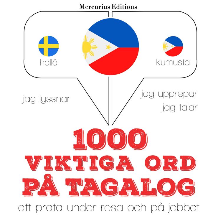 Produktbild: 1000 viktiga ord p&aring; Tagalog