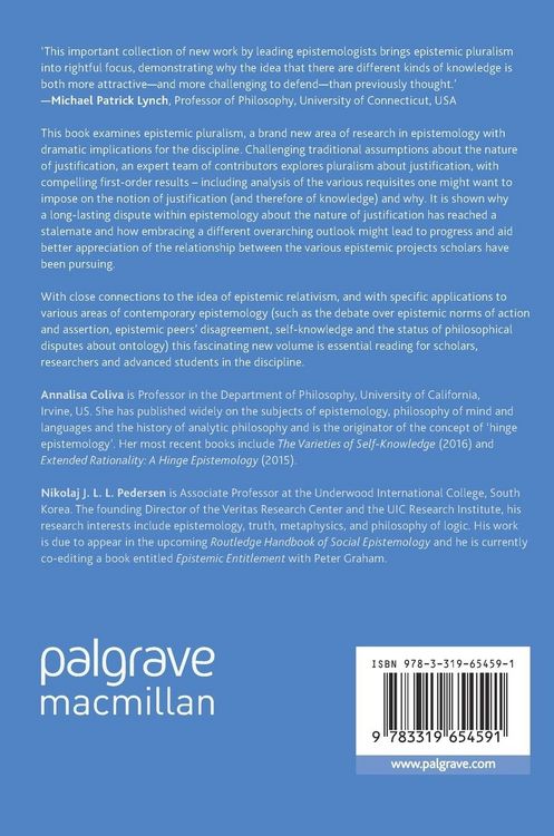 Produktbild: Epistemic Pluralism