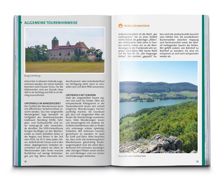 Produktbild: KOMPASS Wanderf&uuml;hrer N&uuml;rnberg, Frankenalb, Frankenh&ouml;he, Steigerwald, Fr&auml;nkisches Seenland, 55 Touren mit Extra-Tourenkarte