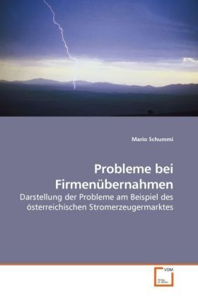 Produktbild: Schummi, M: Probleme bei Firmen&iquest;bernahmen