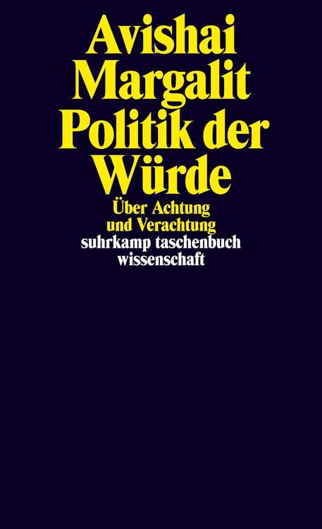 Produktbild: Politik der Würde