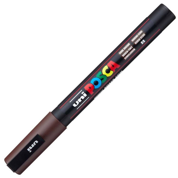 Produktbild: uni-ball Marker uni POSCA PC-3M dunkelbraun