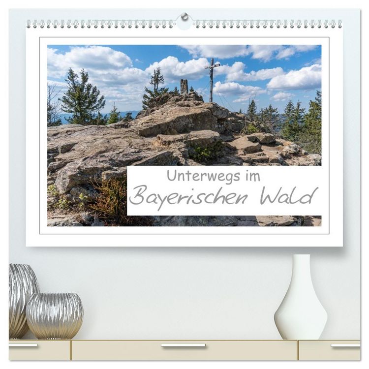 Produktbild: Unterwegs im Bayerischen Wald (hochwertiger Premium Wandkalender 2026 DIN A2 quer), Kunstdruck in Hochglanz