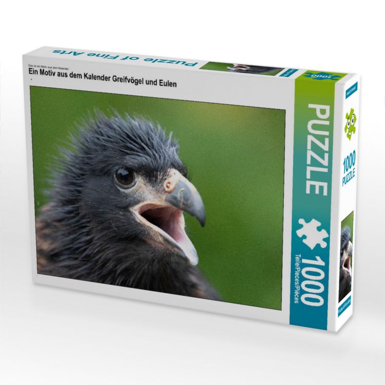 Produktbild: CALVENDO Puzzle Ein Motiv aus dem Kalender Greifv&ouml;gel und Eulen | 1000 Teile Lege-Gr&ouml;&szlig;e 64x48cm Foto-Puzzle f&uuml;r gl&uuml;ckliche Stunden