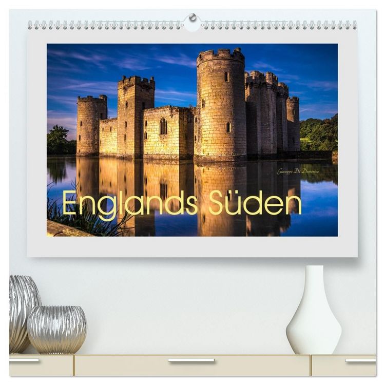 Produktbild: Englands S&uuml;den (hochwertiger Premium Wandkalender 2027 DIN A2 quer), Kunstdruck in Hochglanz